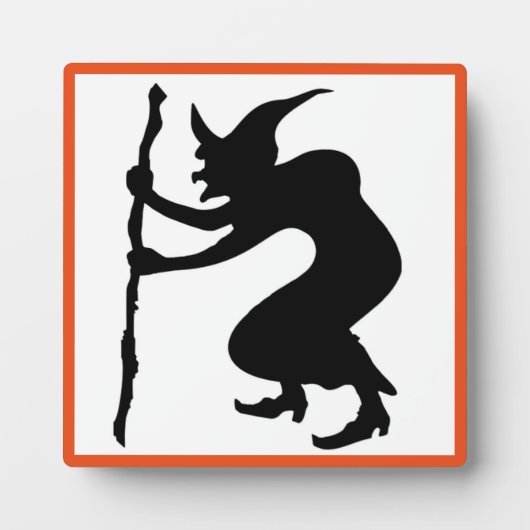 HUNCHBACK HALLOWEEN WITCH FOTOPLAAT (Voorkant)