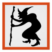 HUNCHBACK HALLOWEEN WITCH POSTER (Voorkant)