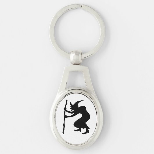 HUNCHBACK HALLOWEEN WITCH SLEUTELHANGER (Voorkant)