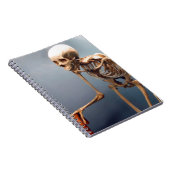 Hunchback Skeleton-laptop Notitieboek (Rechterzijde)