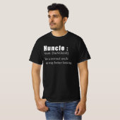 Huncle Funny oom Definition T-shirt (Voorkant volledig)