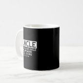 Huncle - zoals gewone oom veel mooier koffiemok (Voorkant links)