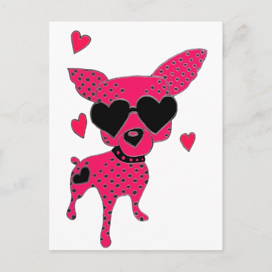 Hund Briefkaart (Voorkant)