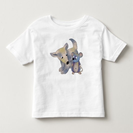 Hund und Maus Kinder Shirts (Voorkant)