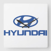 Hundai Vierkante Klok (Voorkant)