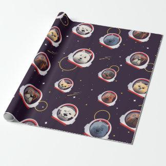 Hunde Astronauten Cadeaupapier