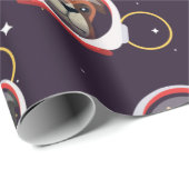 Hunde Astronauten Cadeaupapier (Rol Hoek)