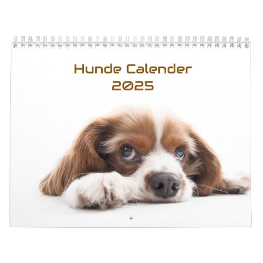Hunde Calender 2025 Kalender (Hoes)