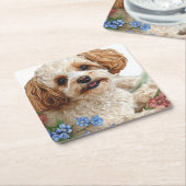Hunde Kartonnen Onderzetters (Schuin)