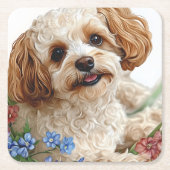 Hunde Kartonnen Onderzetters (Voorkant)