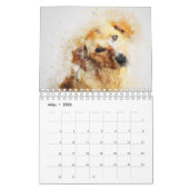 Hunde und Katzen-Digitale Kunst Kalender (Mar 2026)