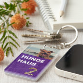 Hundehaus Schlüsselanhänger Sleutelhanger (Voorkant Rechts)