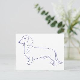 Hunderasse Dackel Briefkaart