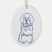 Hunderasse Havanese Keramisch Ornament (Rechts)