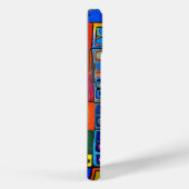 Hundertwasser geïnspireerde levendige pleinen Case-Mate iPhone case (Achterkant / Rechts)