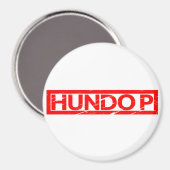 Hundo P Stamp Magneet (Voorkant / Achterkant)