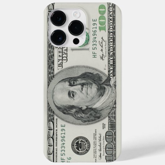 Hundred Dollar Bill Case-Mate iPhone Case (Achterkant)