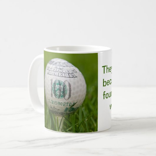 Hundred Dollar Game Koffiemok (Voorkant links)