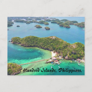 Hundred Islands, Filipijnen Briefkaart