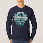 Hundred Mile Wilderness (pijlpunt T) T-shirt (Voorkant)