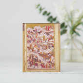 Hunername' manuscript: Suleyman Briefkaart (Staand voorkant)