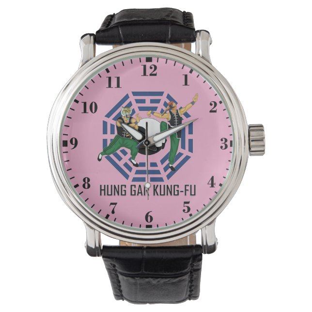Hung Gar Kung-Fu Horloge (Voorkant)