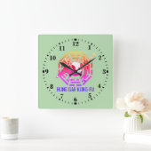 Hung Gar Kung-Fu Vierkante Klok (Huis)