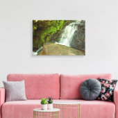 Hungarian Falls Mossy Forest Cascade Canvas Afdruk (Insitu (Woonkamer))