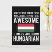Hungarian Flag Hungary Heritage Hungarian Kaart (Gele Bloem)
