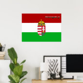 Hungarian flag poster (Thuiskantoor)