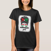 Hungarian Girl Girls For Women Hungary Flag Pride  T-shirt (Voorkant)