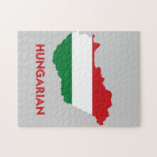 HUNGARIAN MAP LEGPUZZEL (Horizontaal)