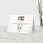 Hungarian Vizsla Christmas Card 010 Feestdagen Kaart (Achterkant)