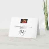 Hungarian Vizsla Christmas Card 012 Feestdagen Kaart (Achterkant)