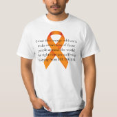 Hunger Awareness 1 T-shirt (Voorkant)