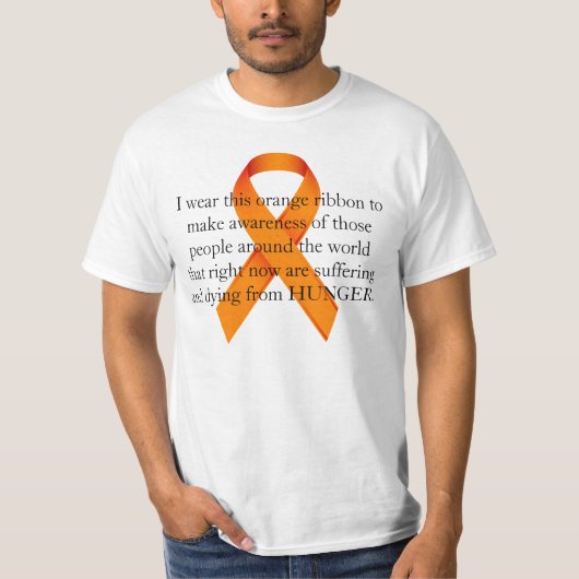 Hunger Awareness 1 T-shirt (Voorkant)