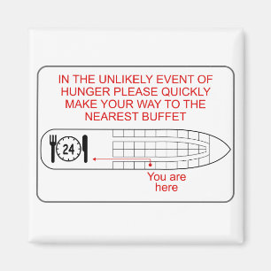Hunger Emergency Magneet