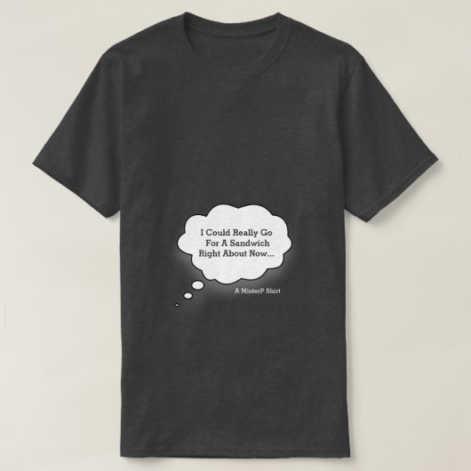 Hunger Pangs - Een MisterP Shirt (Design voorkant)
