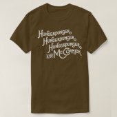 Hungerdunger Hungerdunger Hungerdunger McCormick T-shirt (Design voorkant)