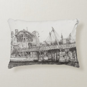 Hungerford Bridge London 30-10-2006 Accent Kussen