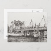Hungerford Bridge London 30-10-2006 Briefkaart (Voorkant / Achterkant)