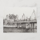 Hungerford Bridge London 30-10-2006 Briefkaart (Voorkant)