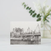 Hungerford Bridge London 30-10-2006 Briefkaart (Staand voorkant)