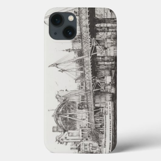 Hungerford Bridge London 30-10-2006 Case-Mate iPhone Case (Achterkant)