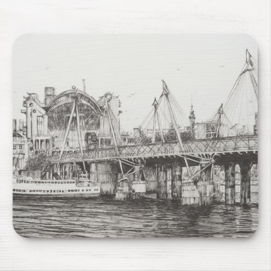 Hungerford Bridge London 30-10-2006 Muismat (Voorkant)