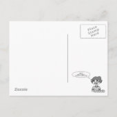 Hungry Bot - Briefkaart (Achterkant)