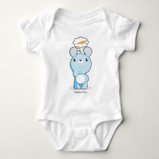 Hungry Bunny Baby Romper