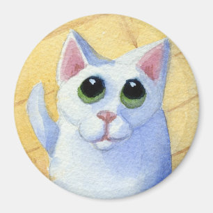 Hungry Cat Magnet