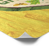 Hungry Caterpijler | Go Green Poster (Hoek)