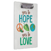 Hungry Caterpijler | Ja tegen hoop Klembord (Rechts)